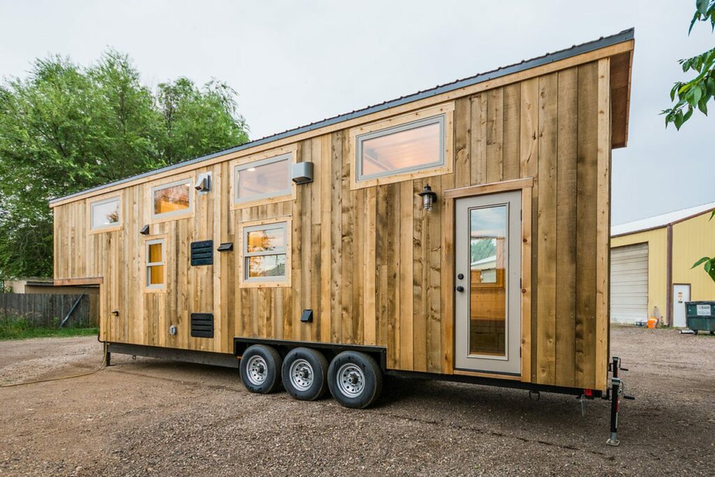 Heather’s-Tiny-House-Back door