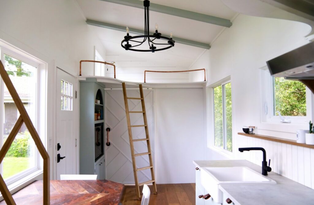 Interior of Laguna tiny house-2