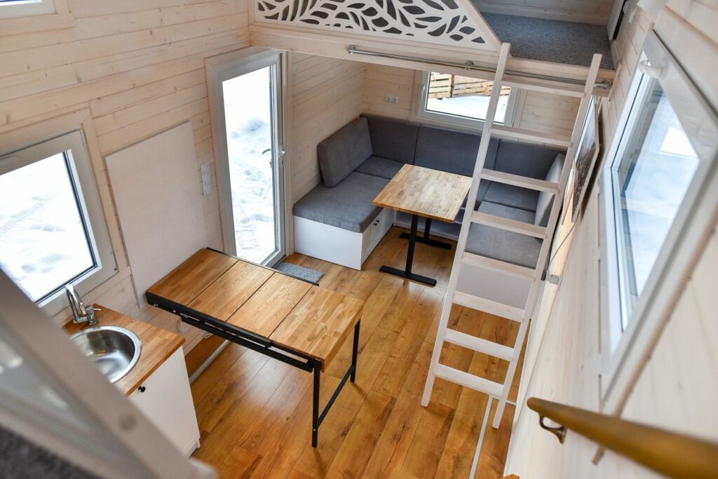 Interior of Porto Tiny House-3