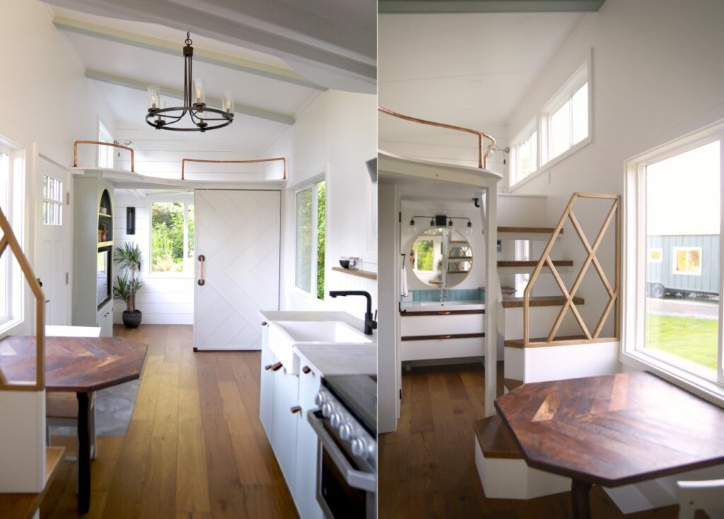 Laguna Tiny House on wheels interior