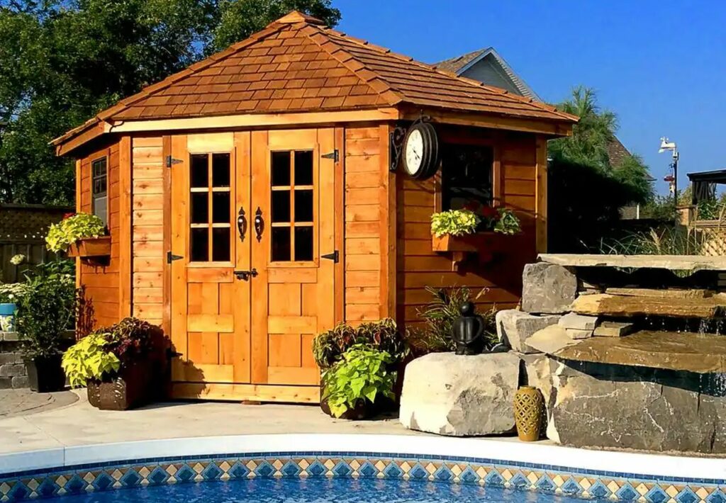 Penthouse Garden Shed