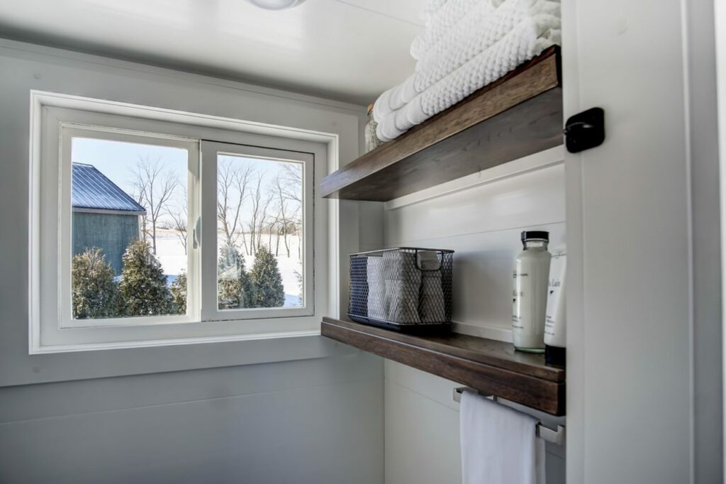 Shelving in Bathroom