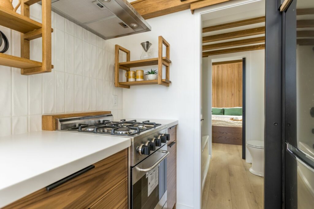 Sitka tiny house kitchen