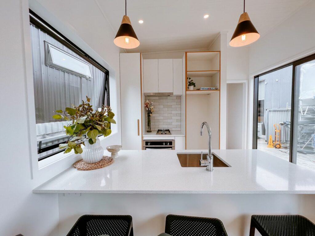 beautiful kitchen of Steph tiny house