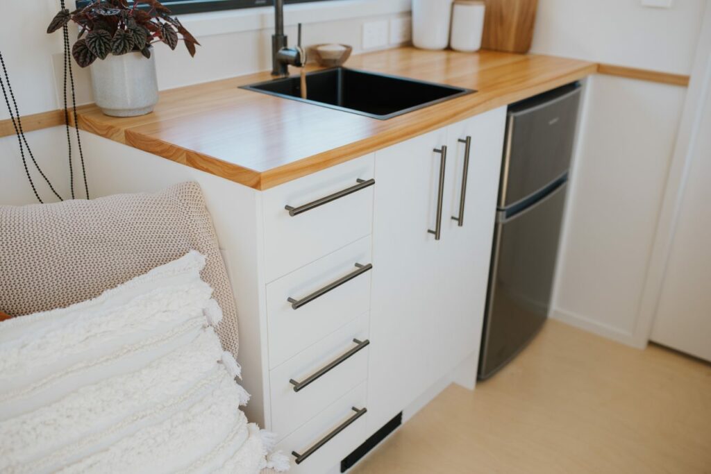 Tadpole-Tiny-House-Kitchen Cabinets