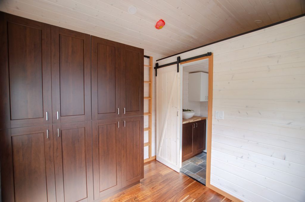 The Garry Oak tiny house interior by Rewild Homes