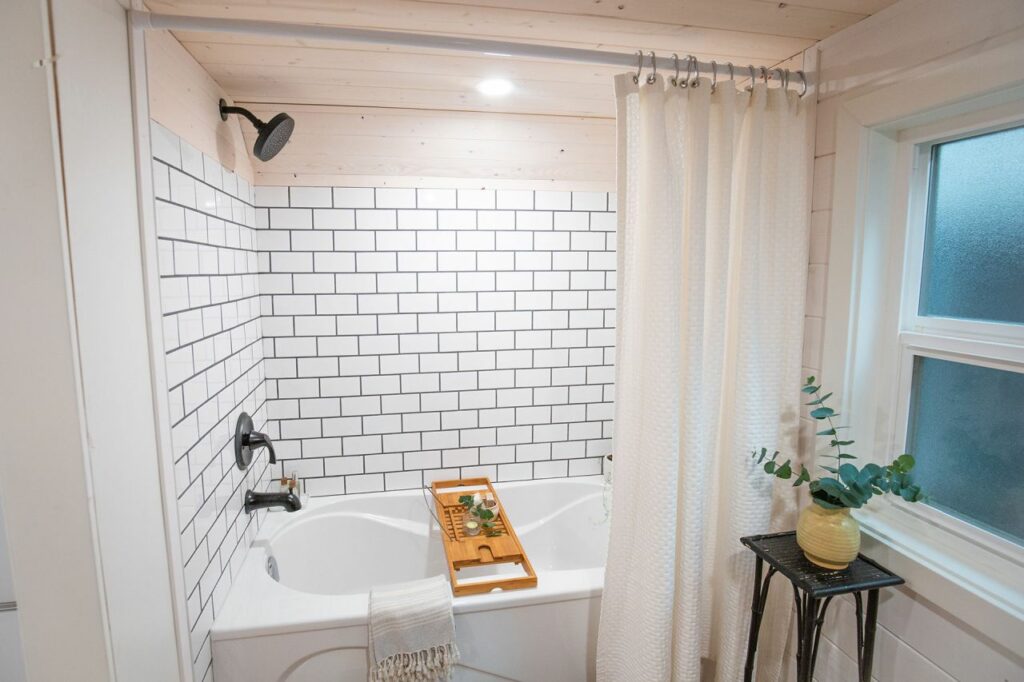 Bathroom of Solaris tiny house