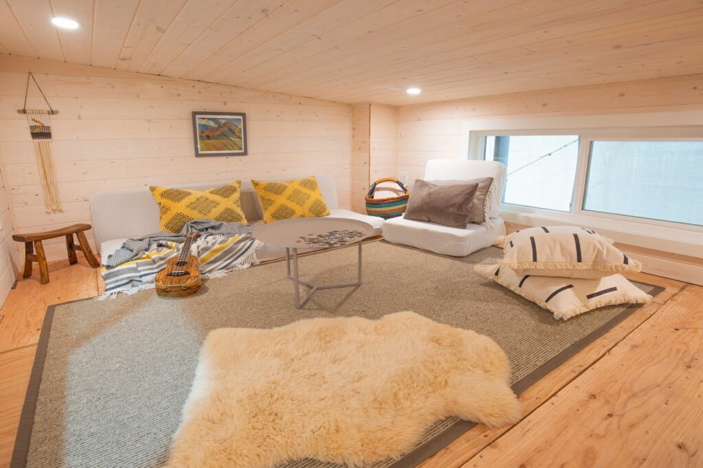 Loft of Solaris tiny house