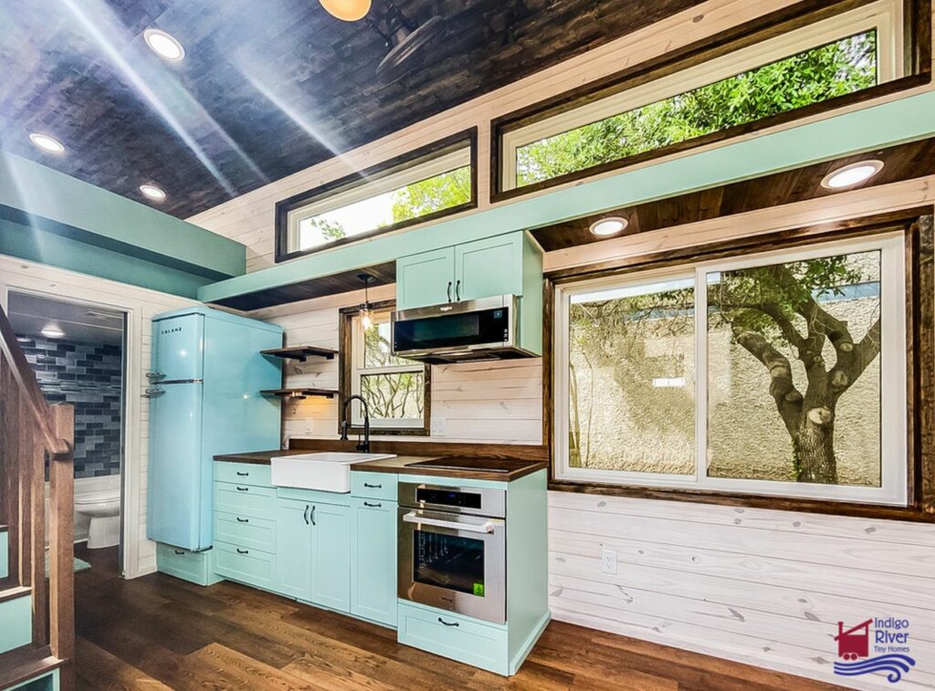 Tia tiny house by Indigo River Tiny Homes