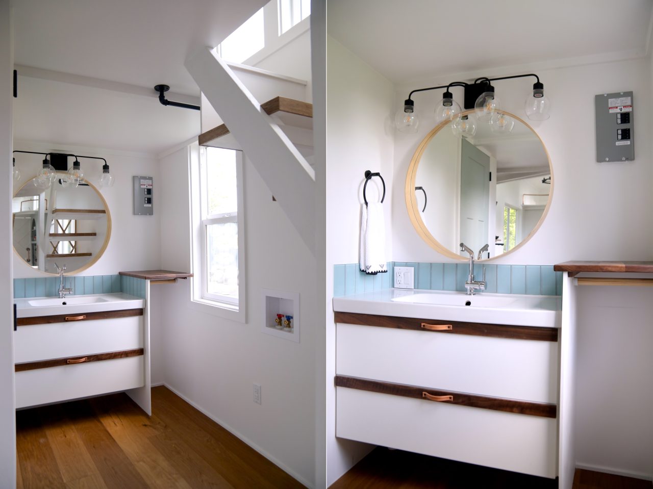 Laguna Tiny House has White Interior to Mirror Californian Beaches