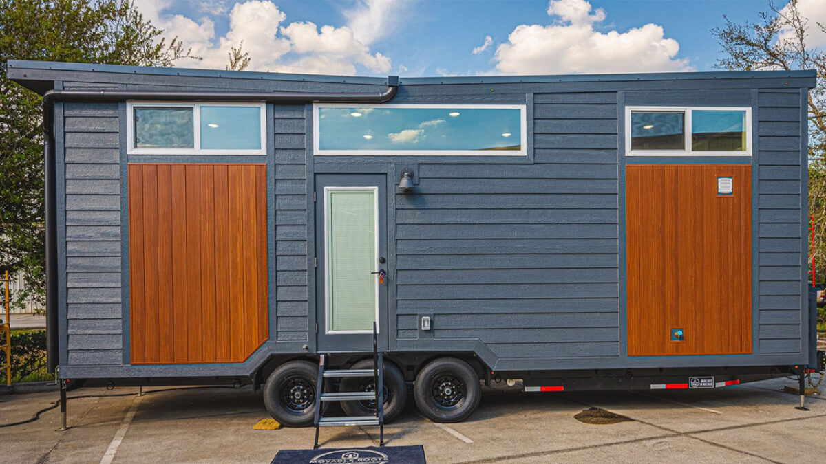 Adams Tiny House Features Two Loft and a Main Floor Bedroom