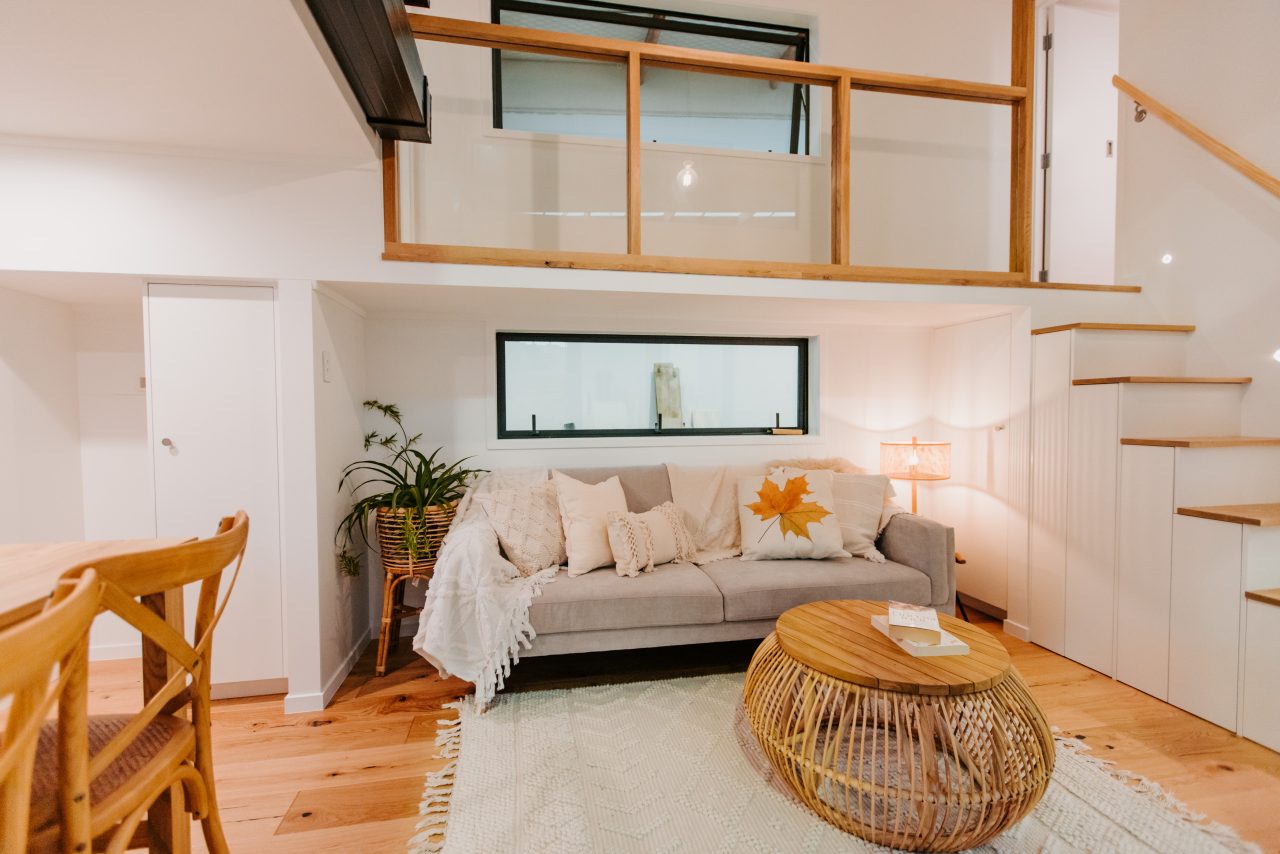 Britt Tiny House - Living Room