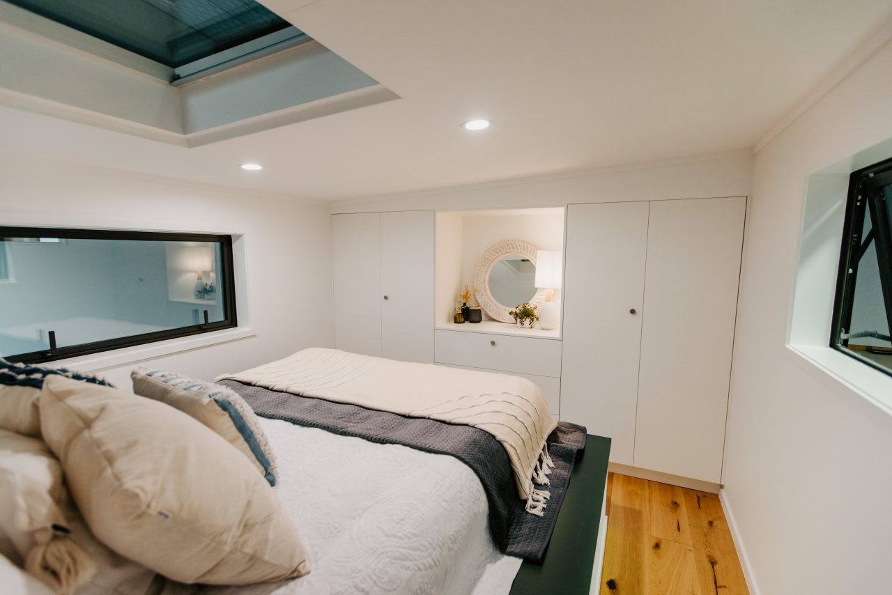 Britt Tiny House - Loft Bedroom 1