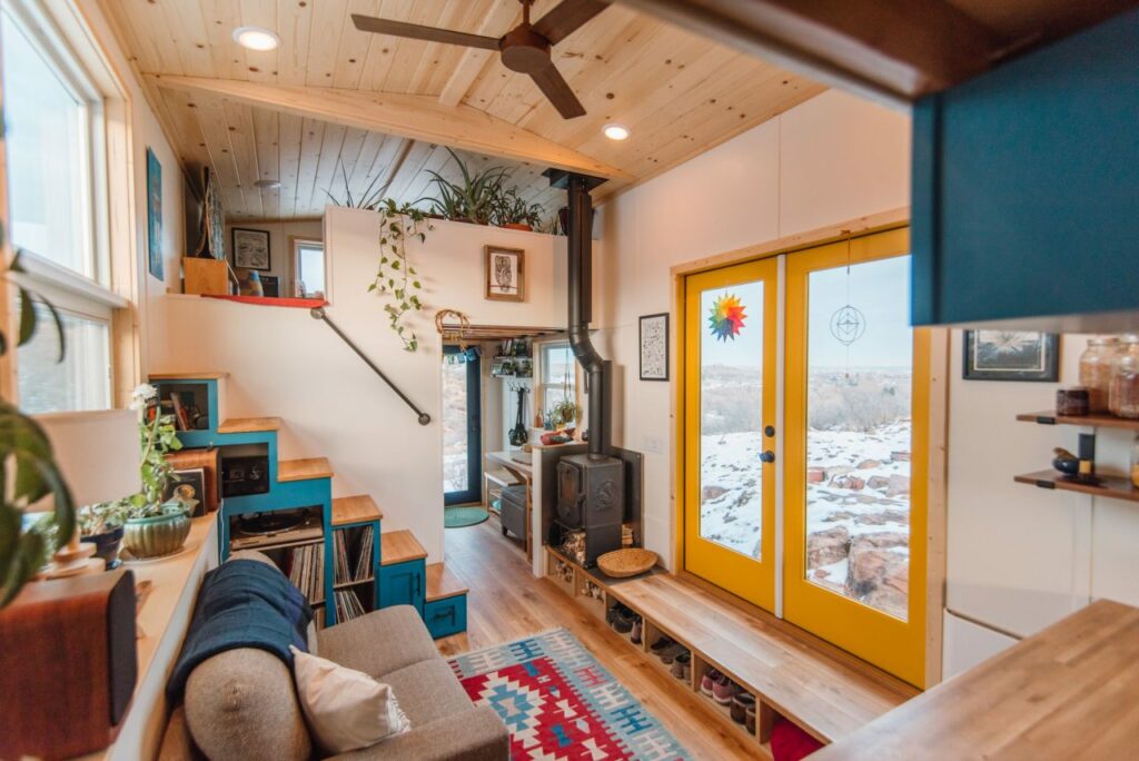 Carrie-and-Dan’s-Tiny-House-Living Room