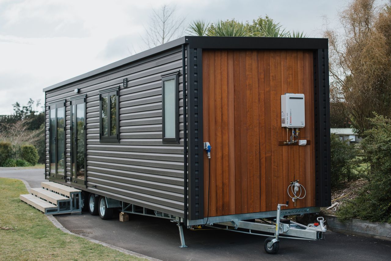 Dark Horse Tiny House Forgoes Loft In Favor Of Single Level Plan