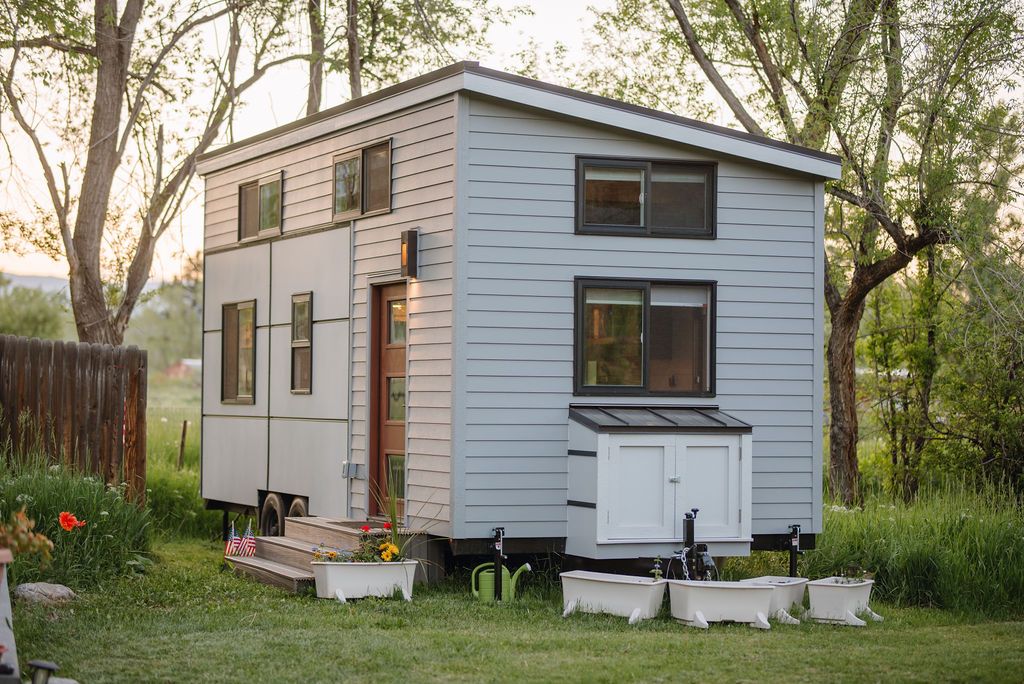 Deb and Dan tiny house is a beautiful home on wheels