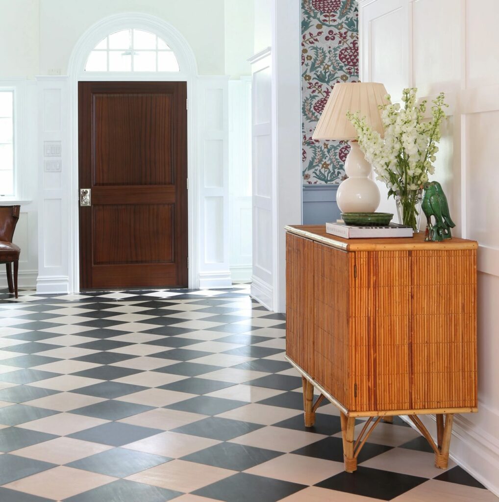 Entryway ideas - Pay attention to flooring