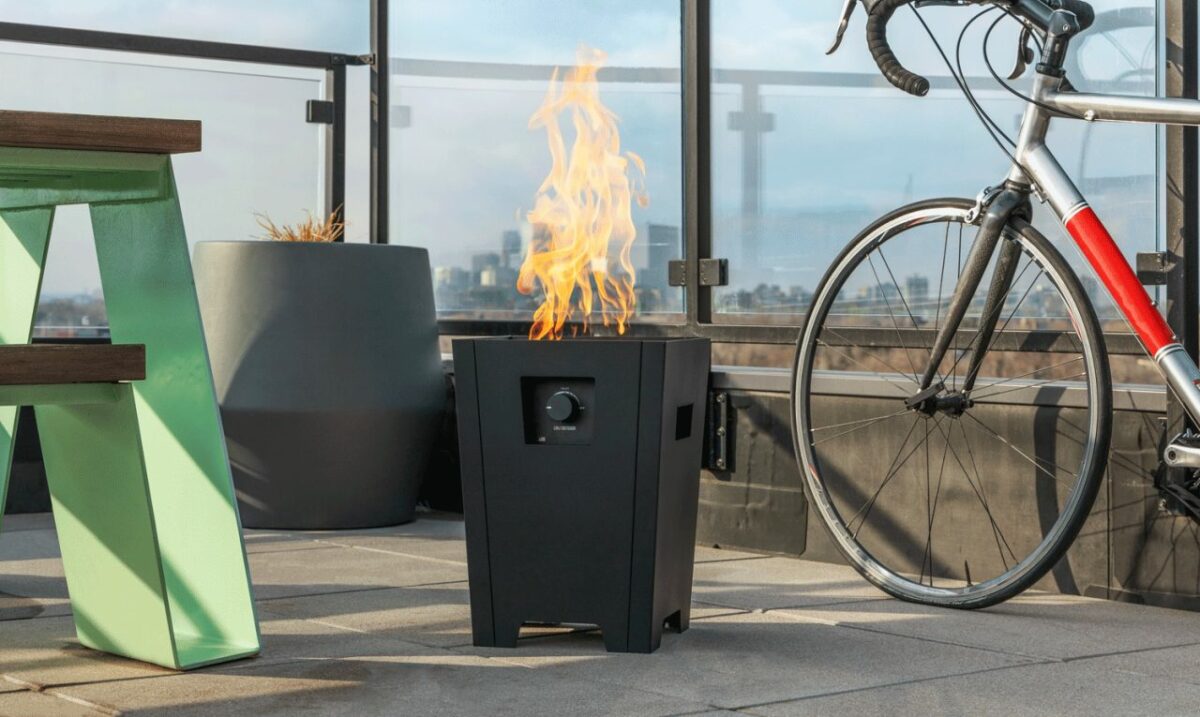 Firestorm Portable gas Fire pit is Perfect for Safe Campfires