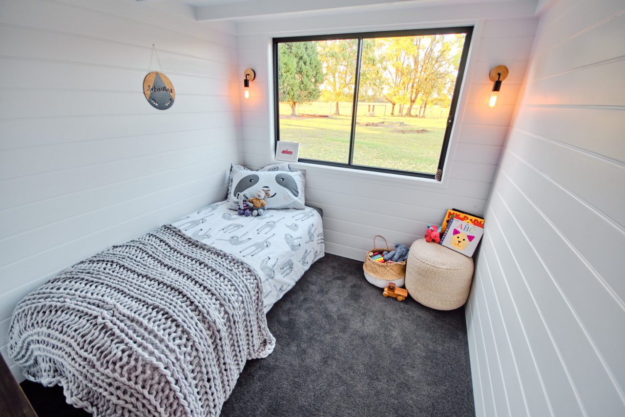 Grand Sojourner Tiny House Ground floor bedroom