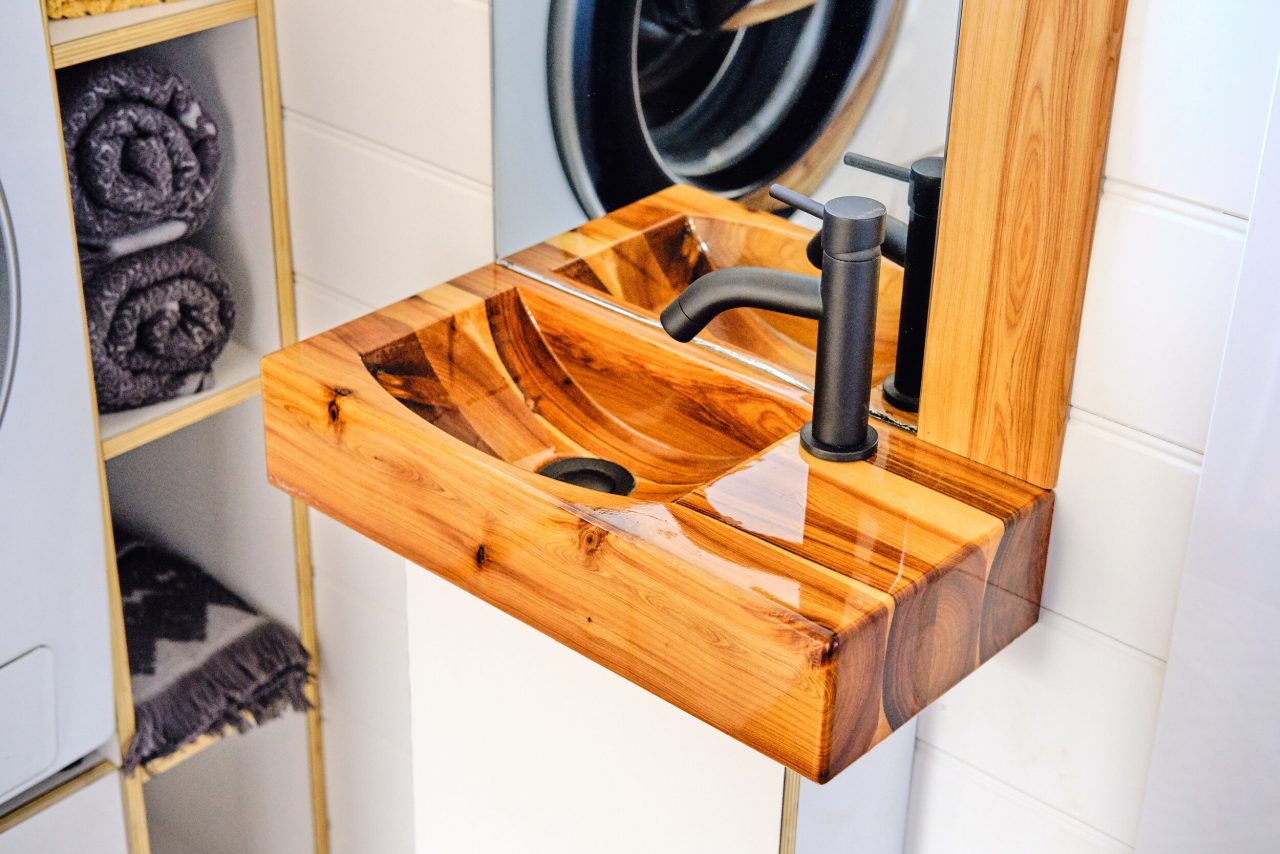 Grand Sojourner Tiny House sink