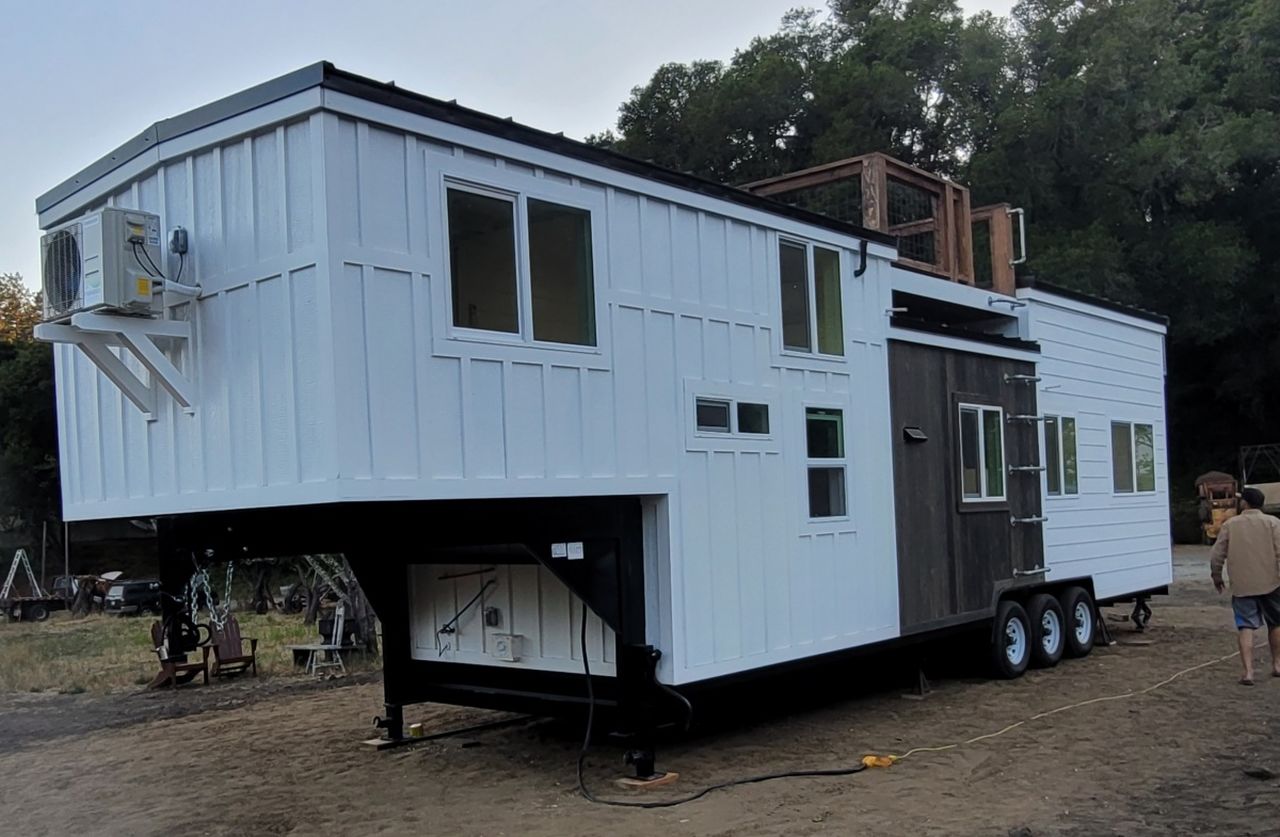 Hope Meadow tiny house on wheels