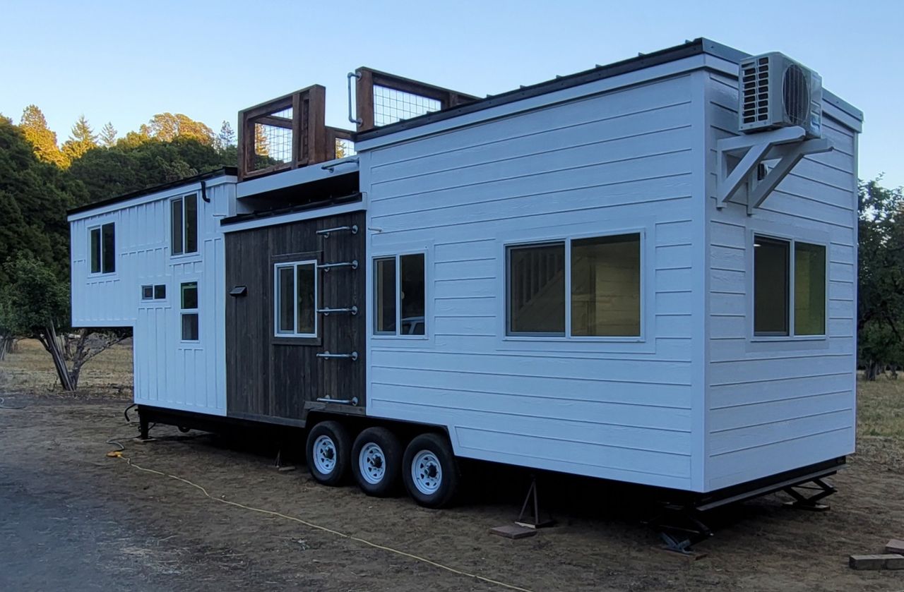 Hope Meadow tiny house on wheels