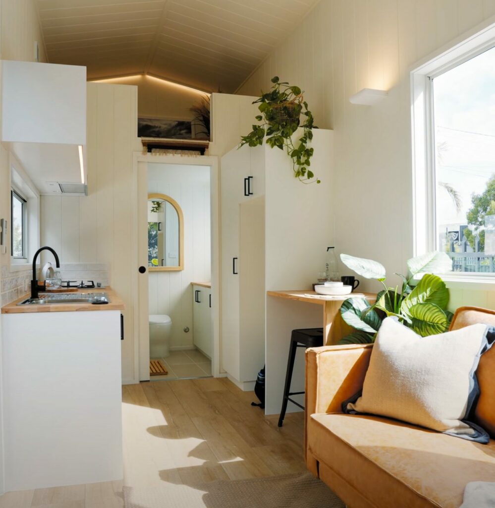 Interior of the Banksia Tiny House-1