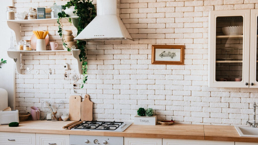 Kitchen garden for plants and herbs 