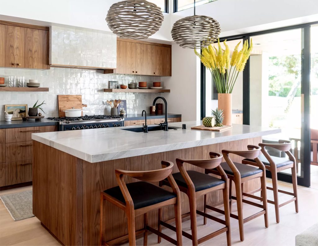 Mid-Century Modern Interior - Kitchen