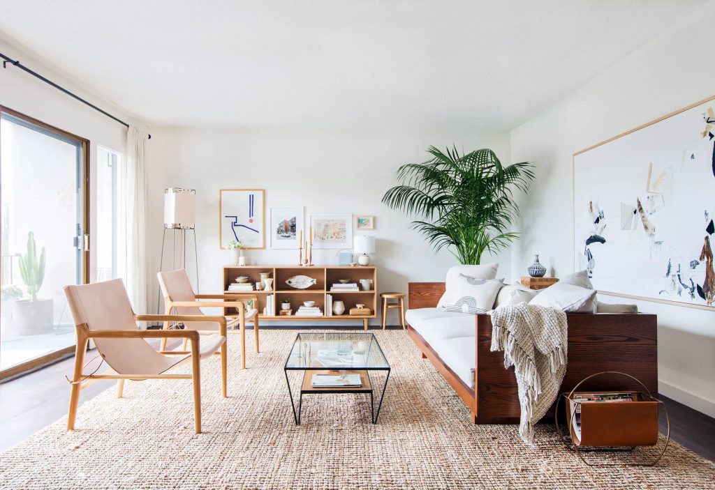 Mid-Century Modern Interior - Living Room