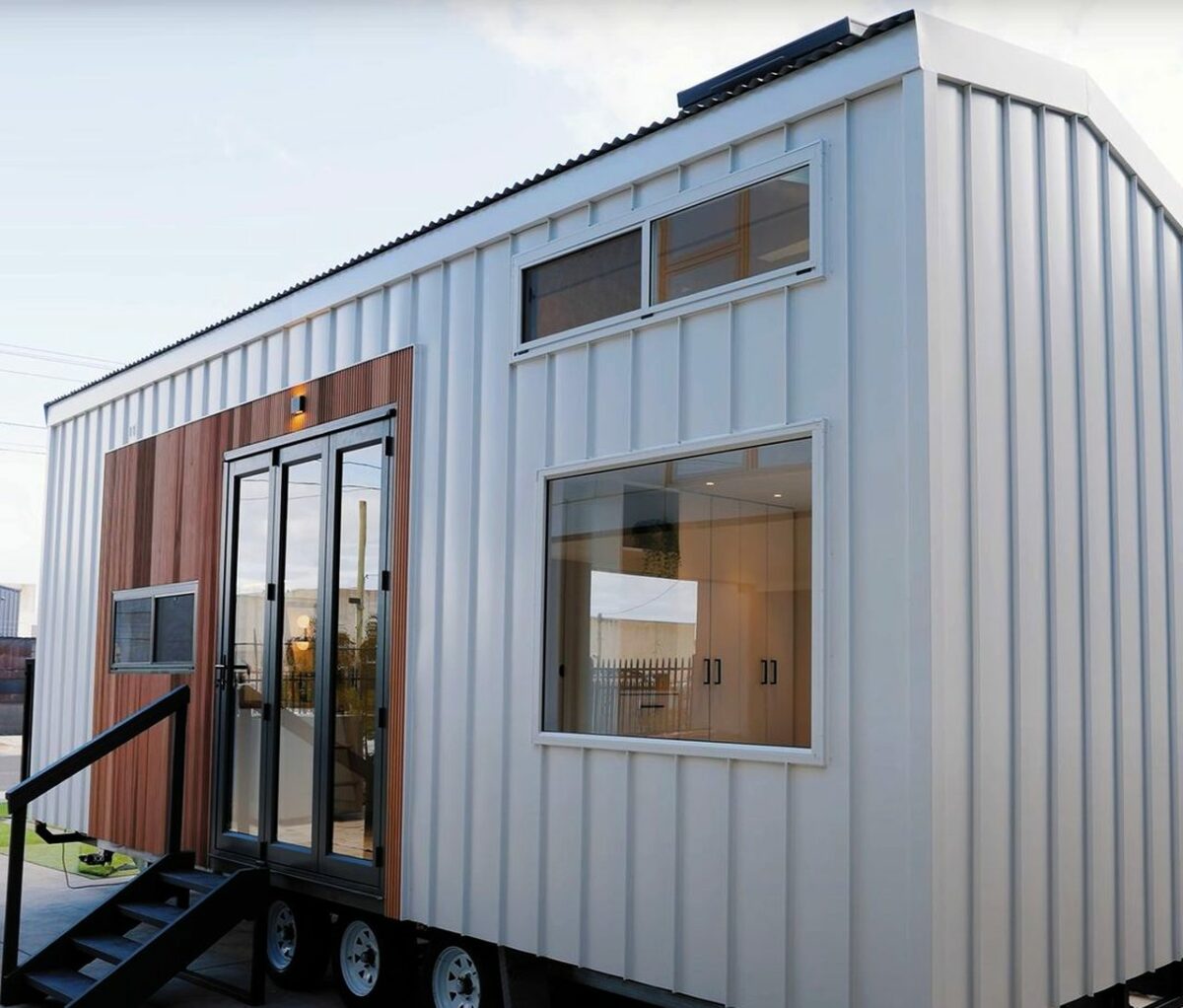 Two-Loft Banksia Tiny House is Minimalist Home for Six