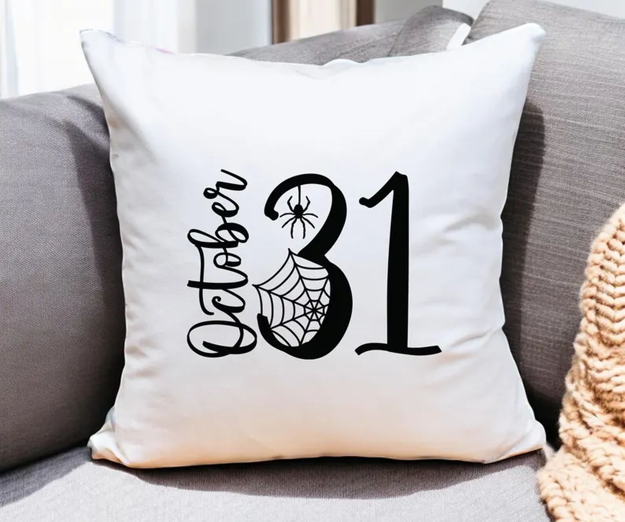 October 31 Pillow Cover