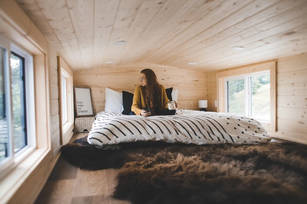 Outdoor-Enthusiast-Tiny-House-Loft Bedroom-1