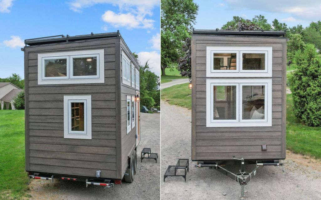 Pathway tiny house on wheels by Modern Tiny Living