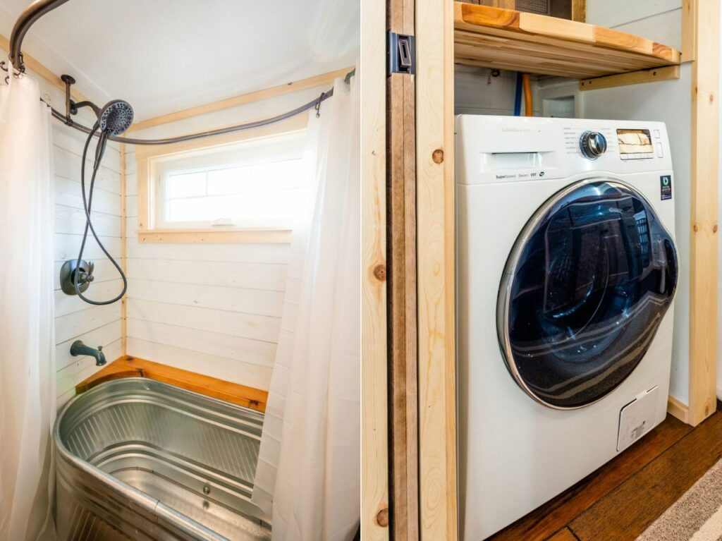 Ross Tiny House bathroom