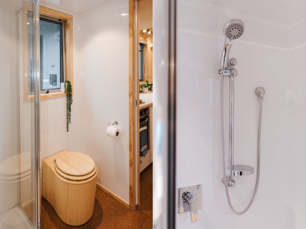 Sonnenschein tiny house bathroom