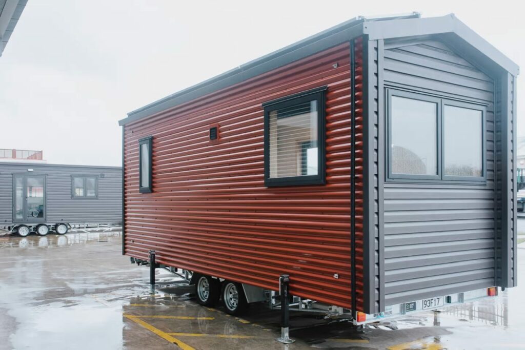 Te Whare Nukunuku Tiny House Exterior