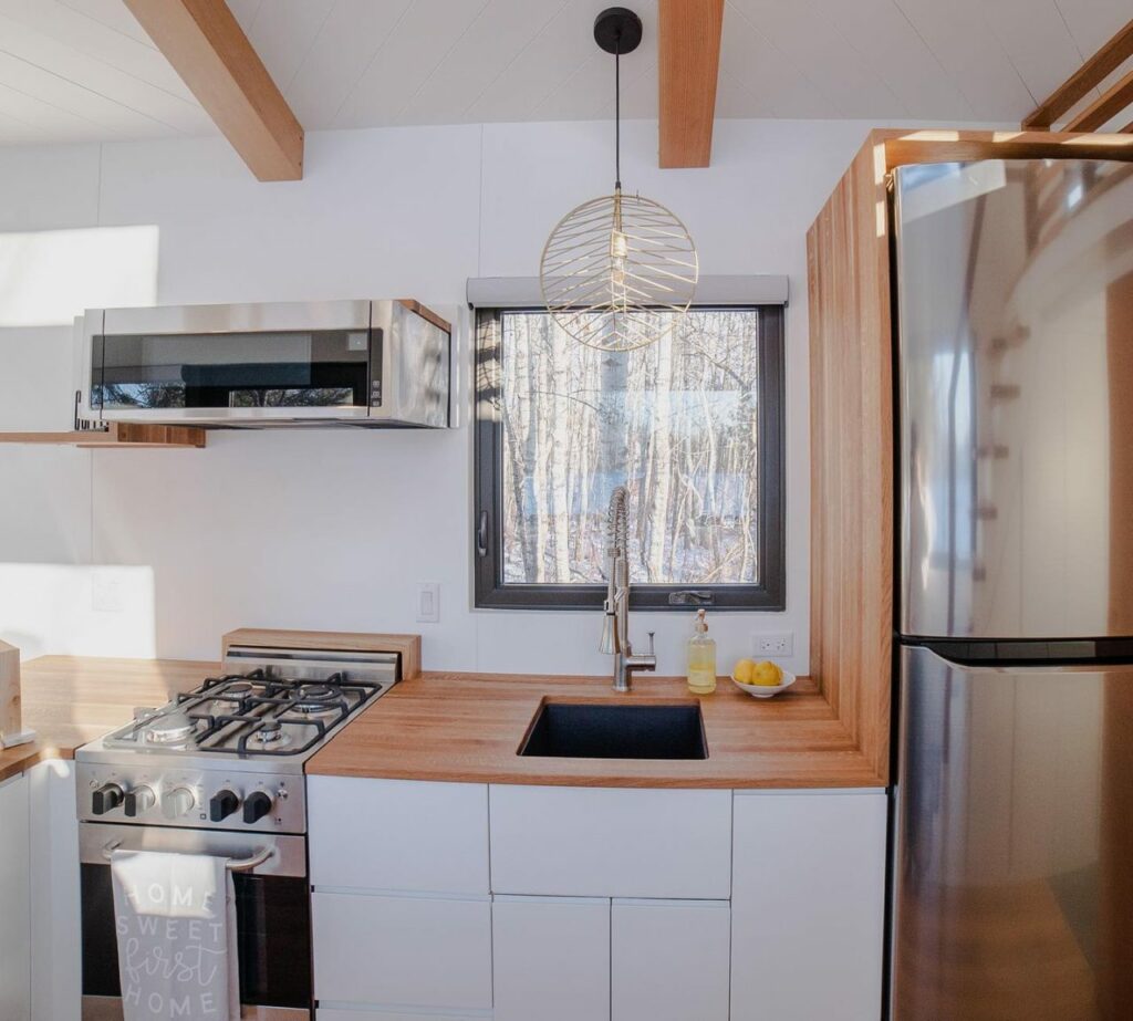 The Fritz Tiny House Complete Kitchen