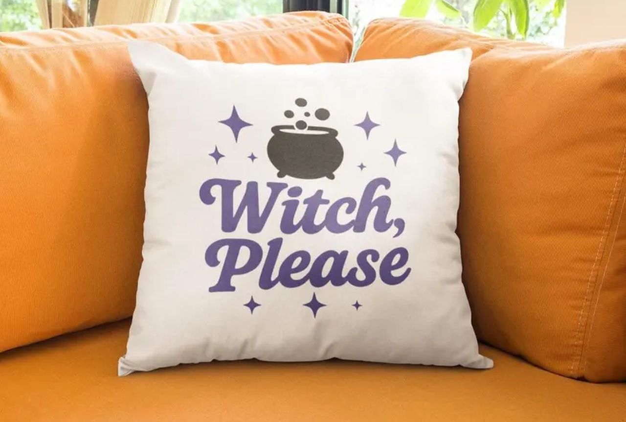Witch Pillowcase for Halloween