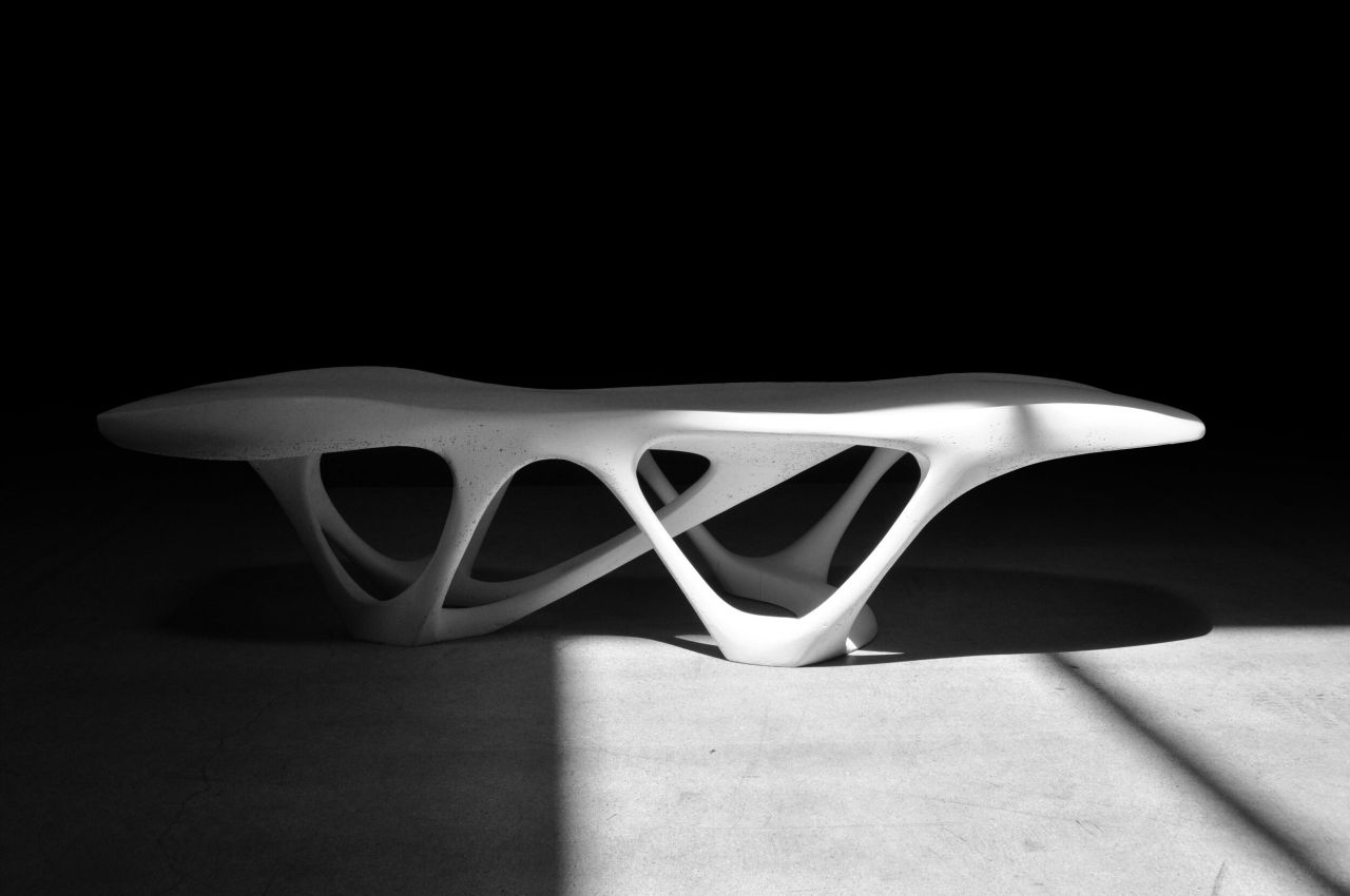 3D printed Concrete table 