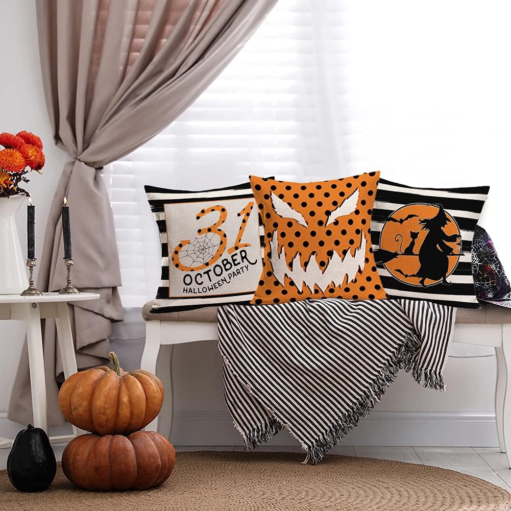 25+ Favorite Halloween Pillows to Buy and DIY