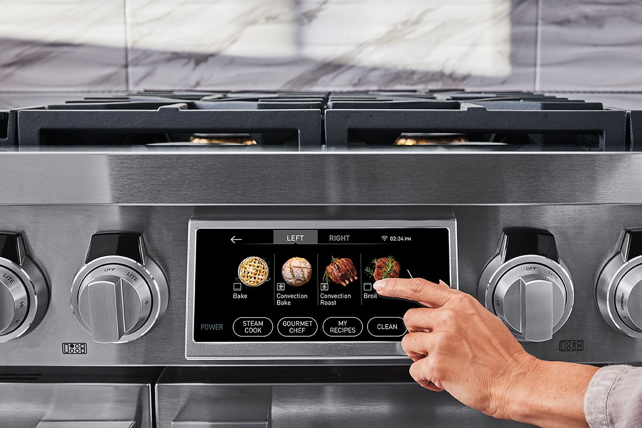 48-inch Dual-Fuel Pro Range with Sous Vide and Induction