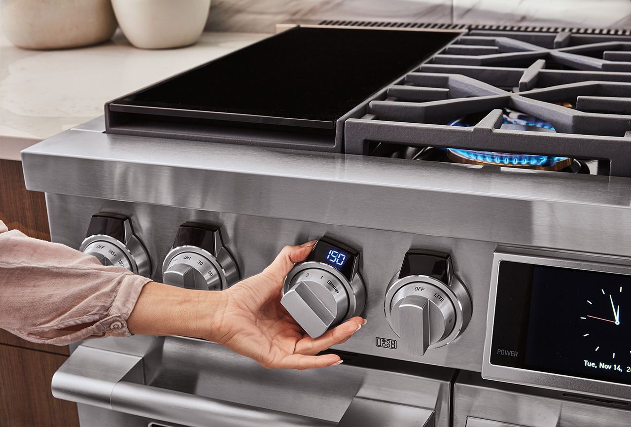 48-inch Dual-Fuel Pro Range with Sous Vide and Induction