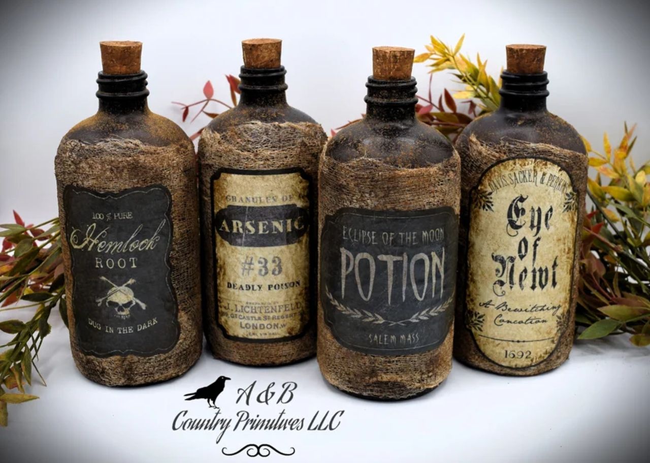 Apothecary Potion Bottles