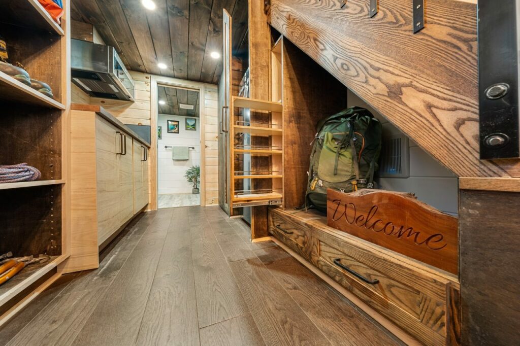 Basecamp Tiny House - Storage