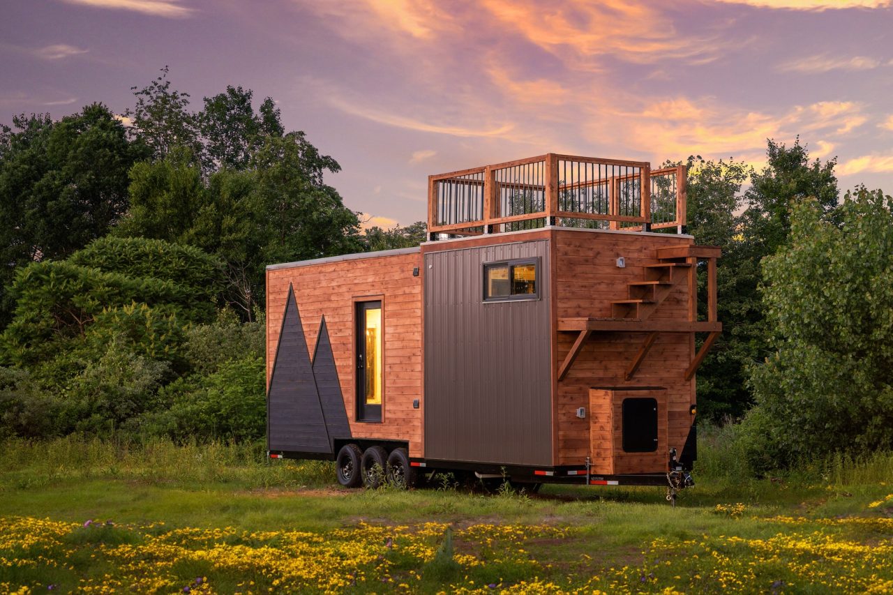 National Park Tiny House With Rooftop Deck is Adventurer's Dream