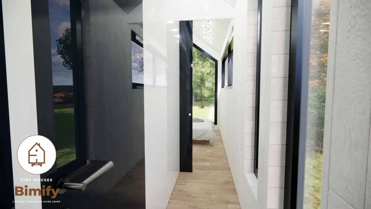 Bimify Tiny House-hallway