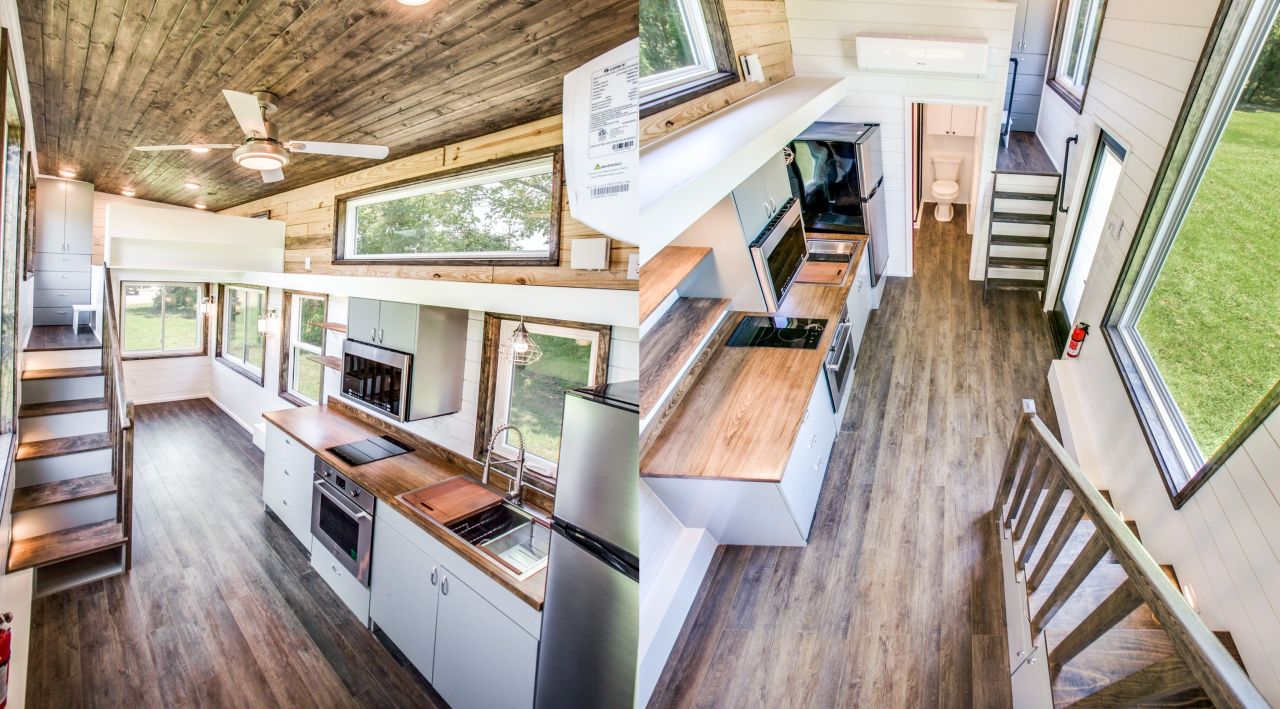 Breathless tiny house on wheels