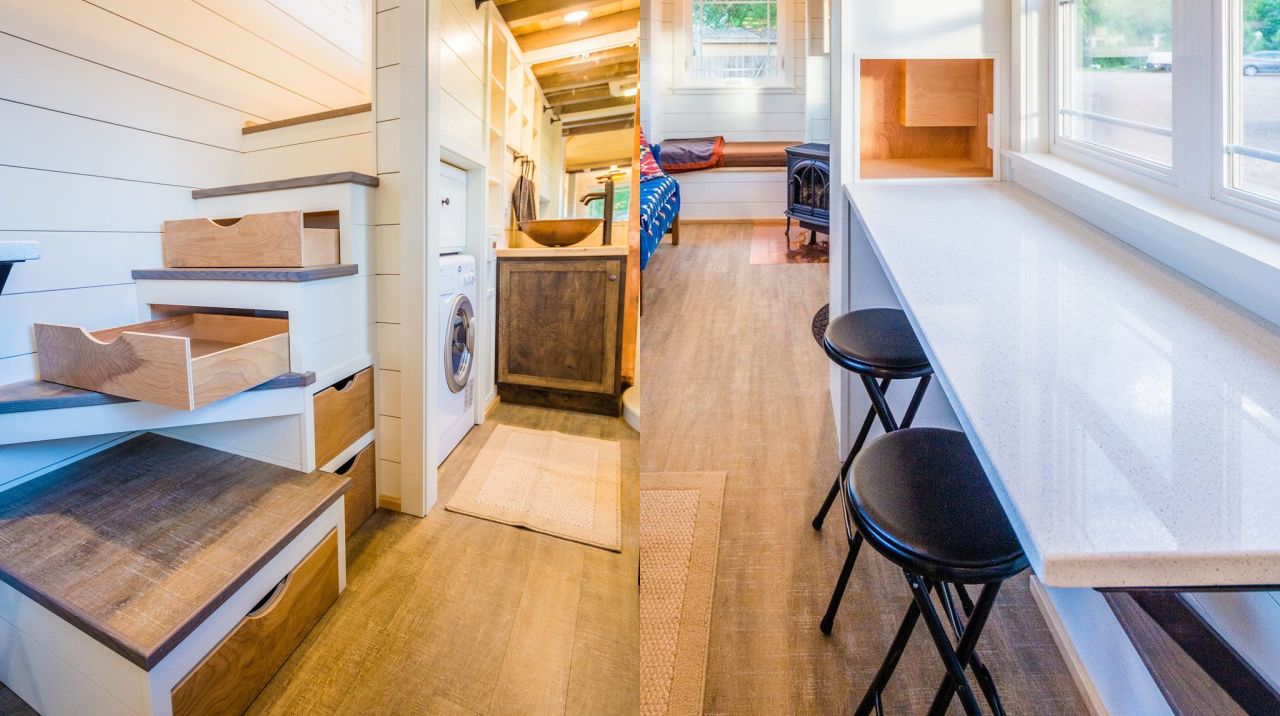 Francelia tiny house interior