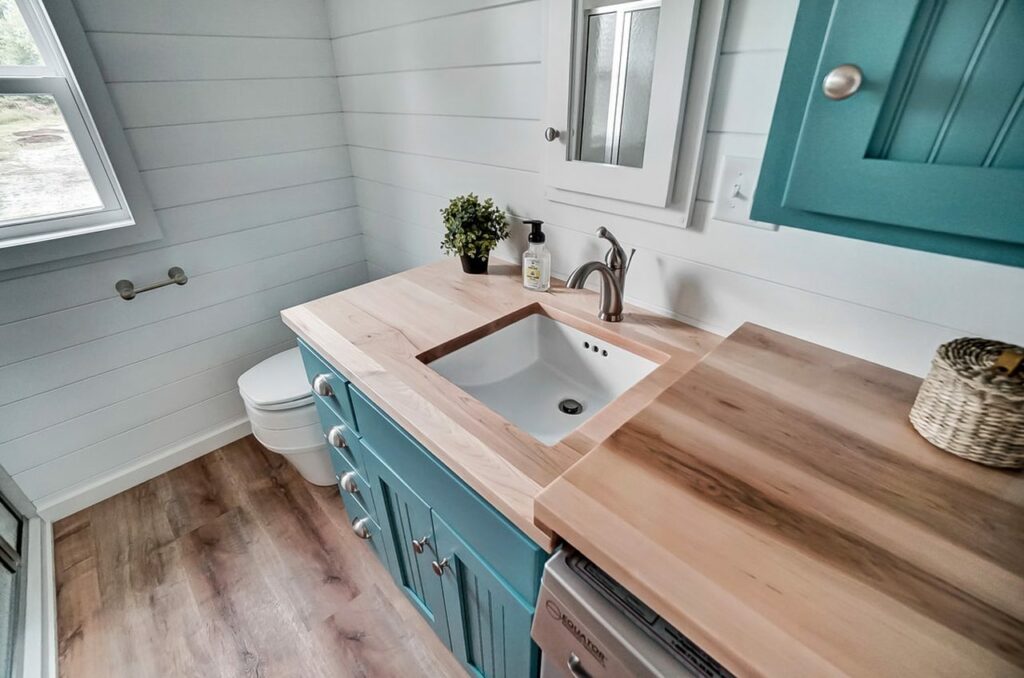 Gallaway Tiny House - Huge Bathroom 1